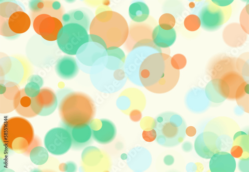 Background pattern abstract design texture. Seamless. Theme is about translucency, circle, inspiration, blurry, blending, blurred, overflows, texture, illuminated, graphic, color, colorful
