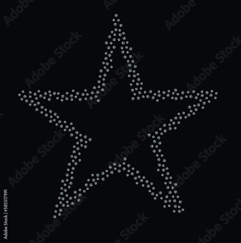 Star Design rhinestones hotfix, you can get inspiration for your T Shirt collections.