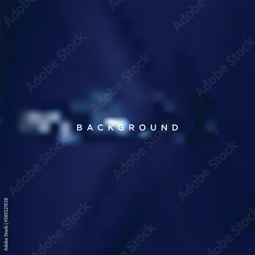 Minimalistic dark vector blurred background with black and blue colors 