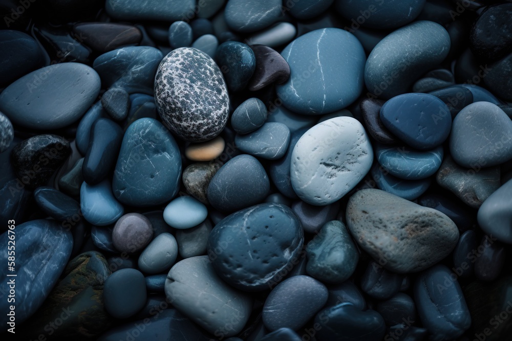 a pile of rocks with a rock on top of it. generative ai a pile of rocks with a rock on top of it. generative ai