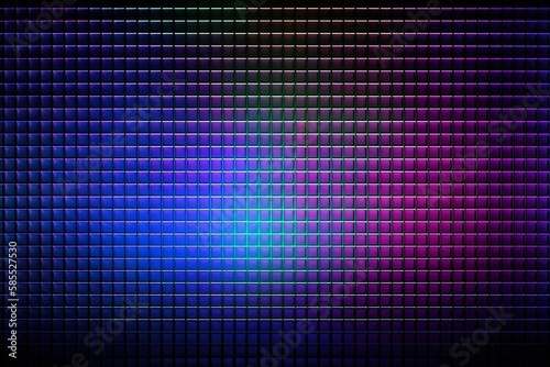  a multicolored background with squares of varying sizes and colors. generative ai