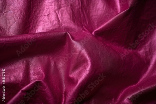  a close up of a pink cloth with a very soft feel. generative ai