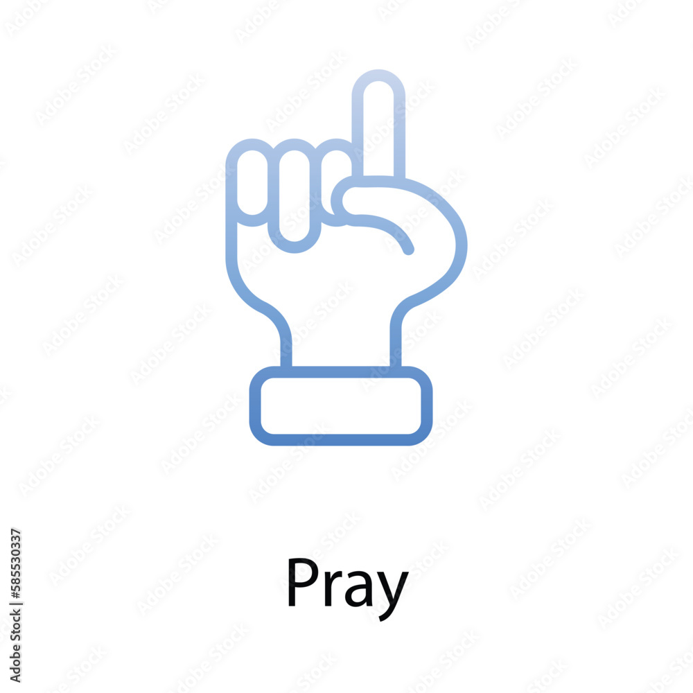 Pray icon. Suitable for Web Page, Mobile App, UI, UX and GUI design. Pray icon. Suitable for Web Page, Mobile App, UI, UX and GUI design.