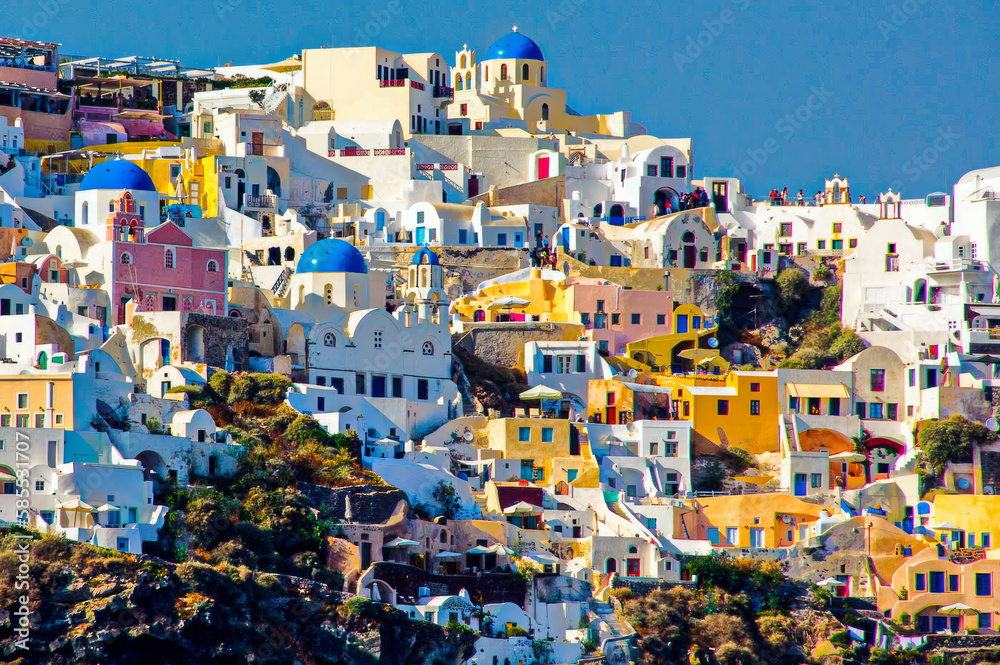 Obraz premium Santorini