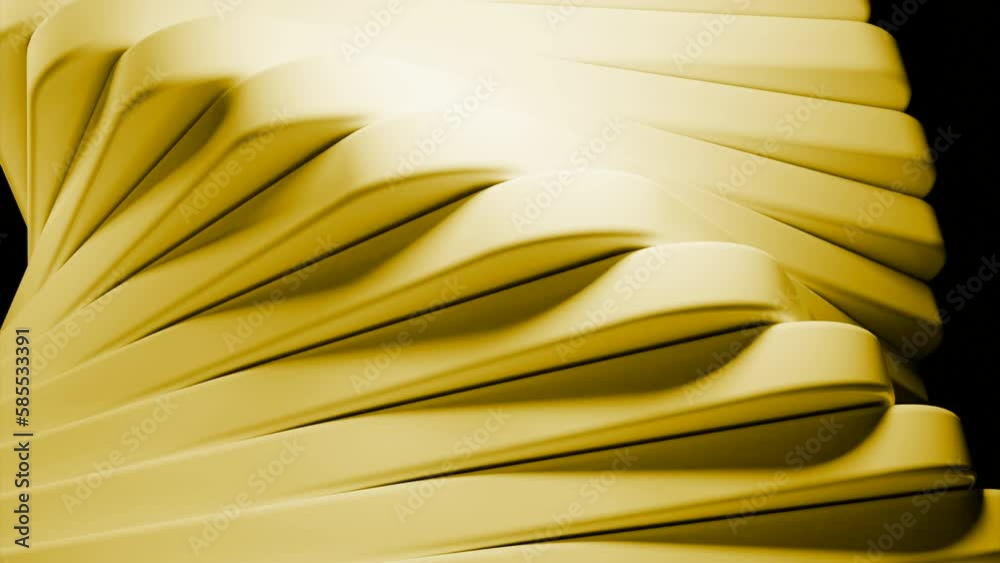 Endless futuristic spinning Spiral. Design. Endlessly rotating spiral