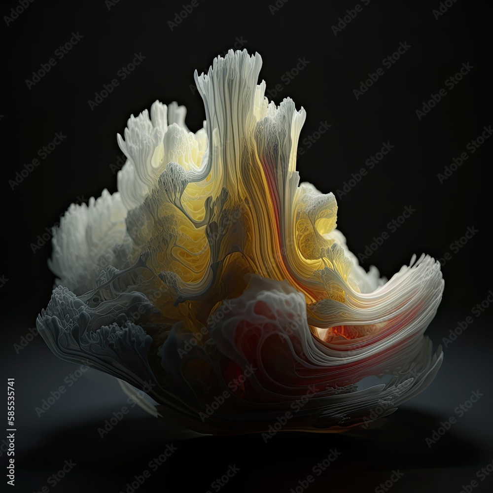 magic of the wave, abstract background, generative ai magic of the wave, abstract background, generative ai