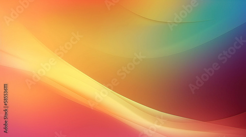 Abstract chromatic fluid background with waves (Edited generative AI)