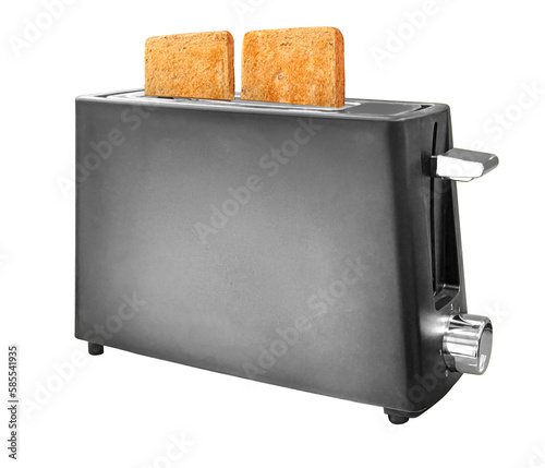  black toaster isolated