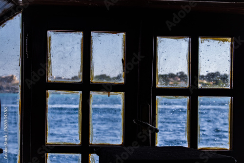 Cinematic Vintage Boat Windows  A Nostalgic Glimpse into Maritime History