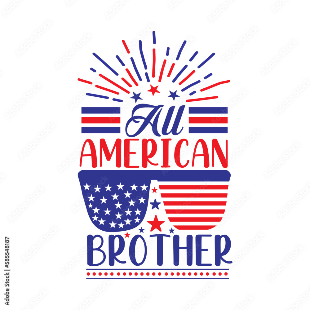 All american brother svg