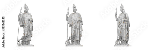 Discover the awe-inspiring beauty of Athena Pallas Giustiniani in this high-quality 3D render.