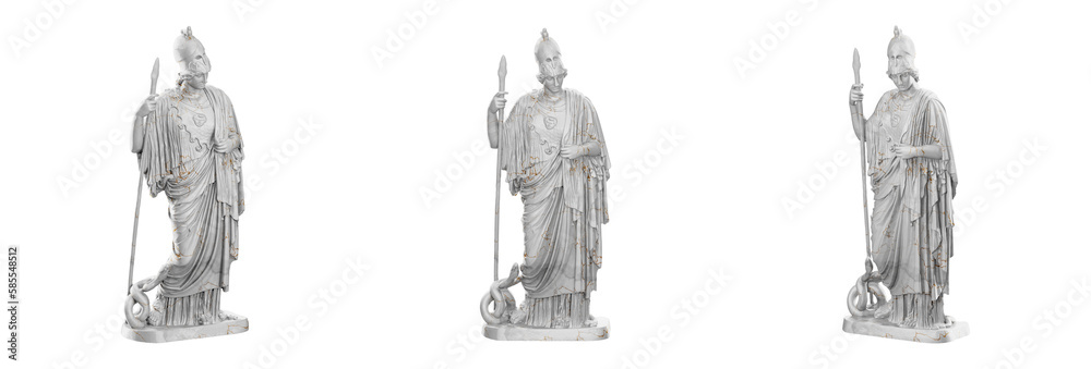 Φωτογραφία Discover the awe-inspiring beauty of Athena Pallas Giustiniani in this high-quality 3D render