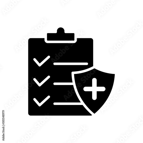 Medical checkup icon vector design templates