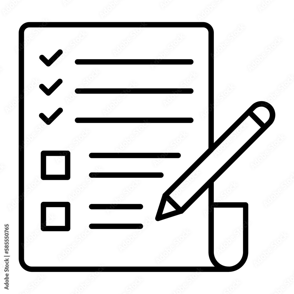 Budget Account Line Icon Budget Account Line Icon