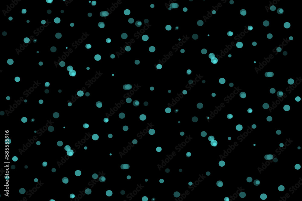 Blue dots like blood on black background. Random Abstract pattern of upper part dot. illustration abstract design. wallpaper texture for print for text, sale and websites, for display product.