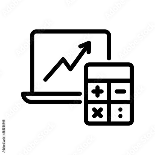 calculating icon