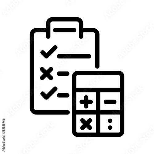 calculating icon