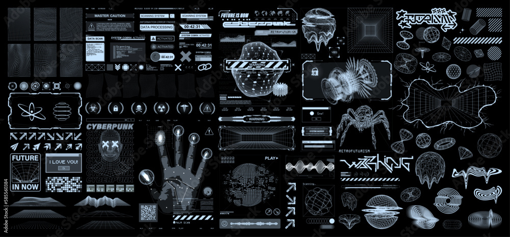 CyberGame - Y2K-cyberpunk font by Mofr24 on Dribbble