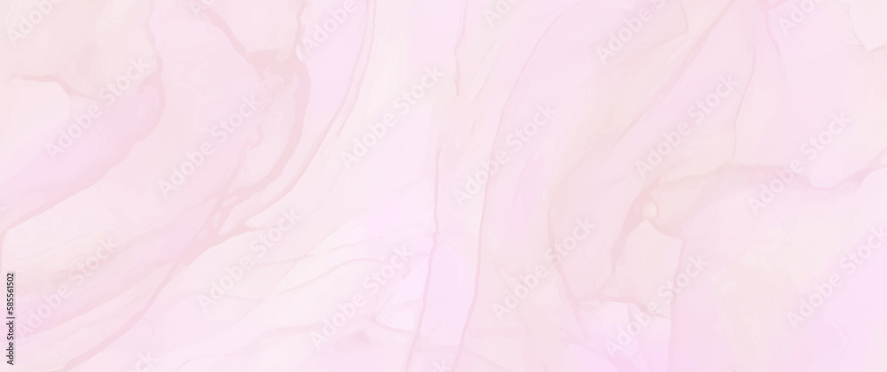 Pink marble vector background for cover design, cards, flyers, poster, banner. Hand drawn painted illustration. Marbled wall. Pastel color textured surface for design interior. Pink marble vector background for cover design, cards, flyers, poster, banner. Hand drawn painted illustration. Marbled wall. Pastel color textured surface for design interior.
