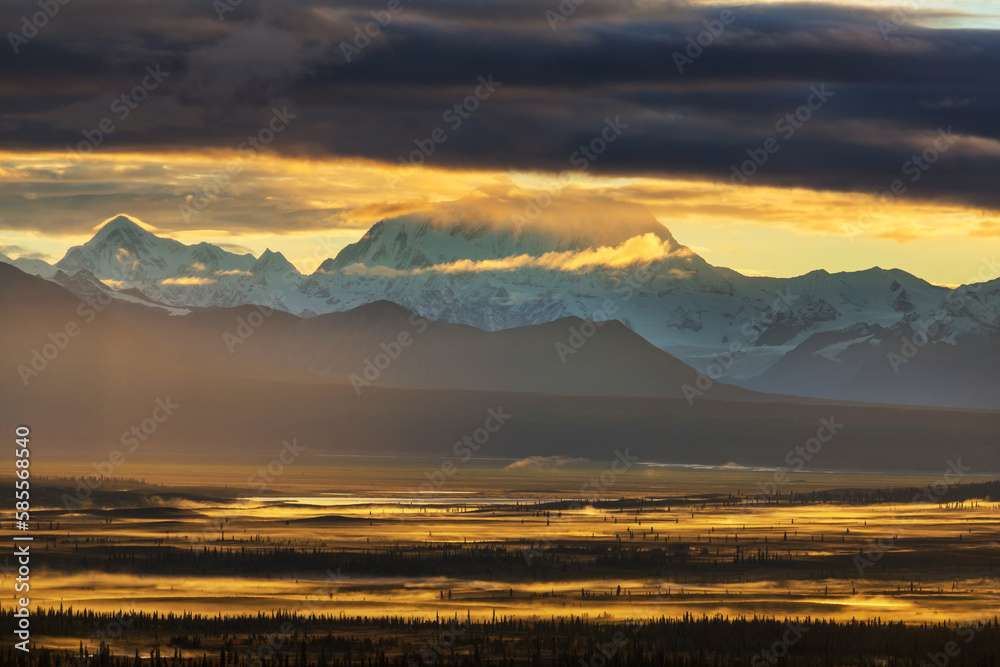 Obraz premium Mountains in Alaska
