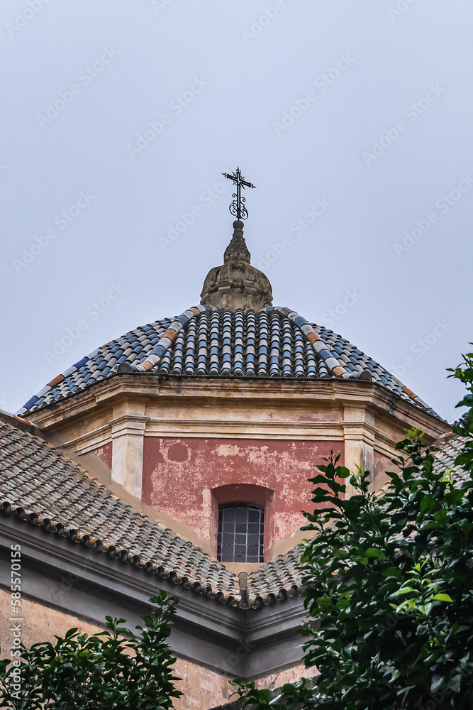 The Church of San Bartolome (Iglesia de San Bartolome) is a Catholic parish church in the city of Seville. It was built between 1780 and 1796, on top of an old synagogue. Seville, Andalusia, Spain. The Church of San Bartolome (Iglesia de San Bartolome) is a Catholic parish church in the city of Seville. It was built between 1780 and 1796, on top of an old synagogue. Seville, Andalusia, Spain.