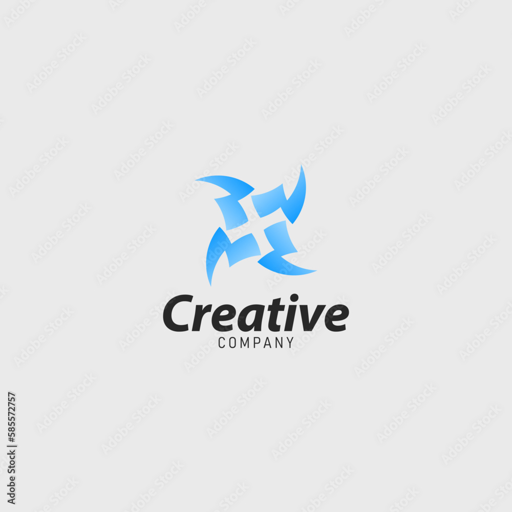 abstract geometric modern company business logo branding abstract geometric modern company business logo branding