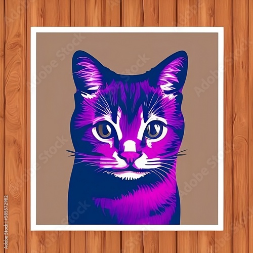 cat on a window