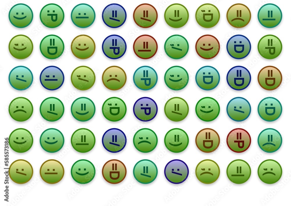 set of emojis set of emojis