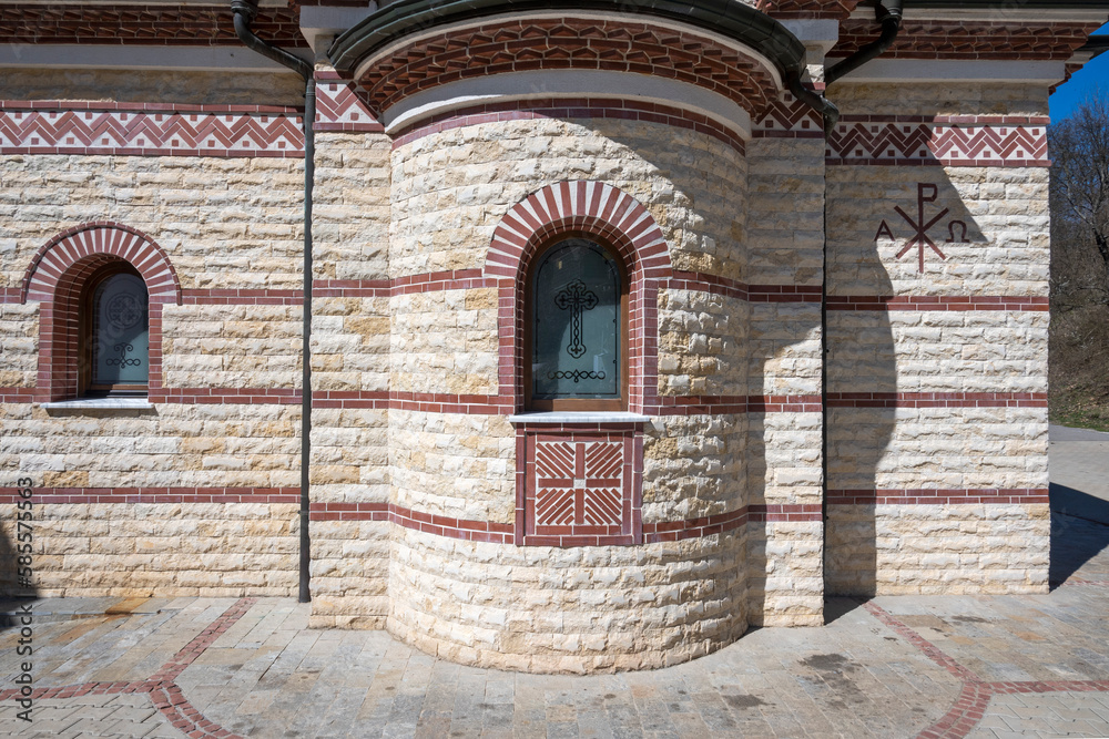 Naklejka premium Orthodox Divotino Monastery dedicated to Holy Trinity, Bulgaria