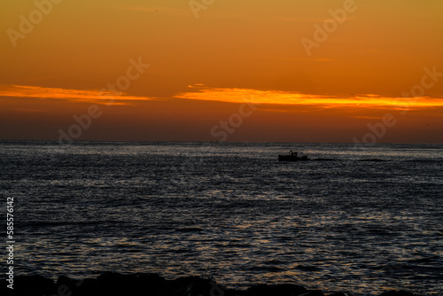 Lobster Boat Sunrise 