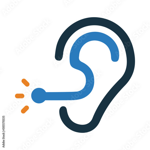 ear, hear, audiology, ear audiology icon
