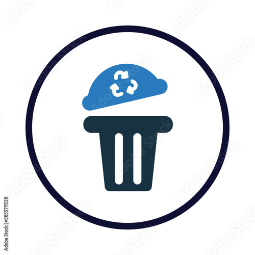 garbage, recycle, garbage bin, bin garbage bin icon