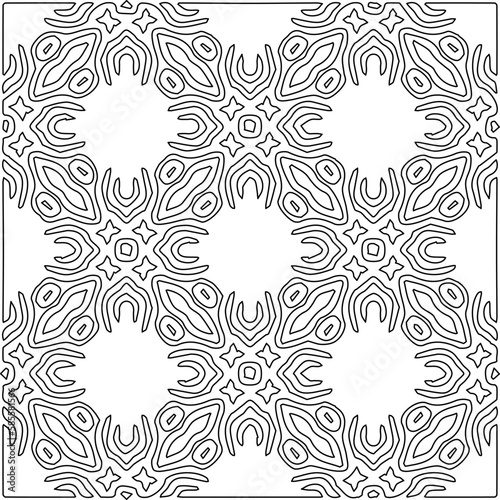 Fototapeta Naklejka Na Ścianę i Meble -  Striped geometric patterns. Digital design.Black and white pattern for web page, textures, card, poster, fabric, textile.