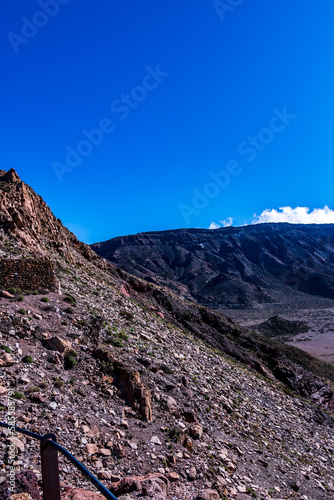 Paisaje en el Parque Nacional del Teide.