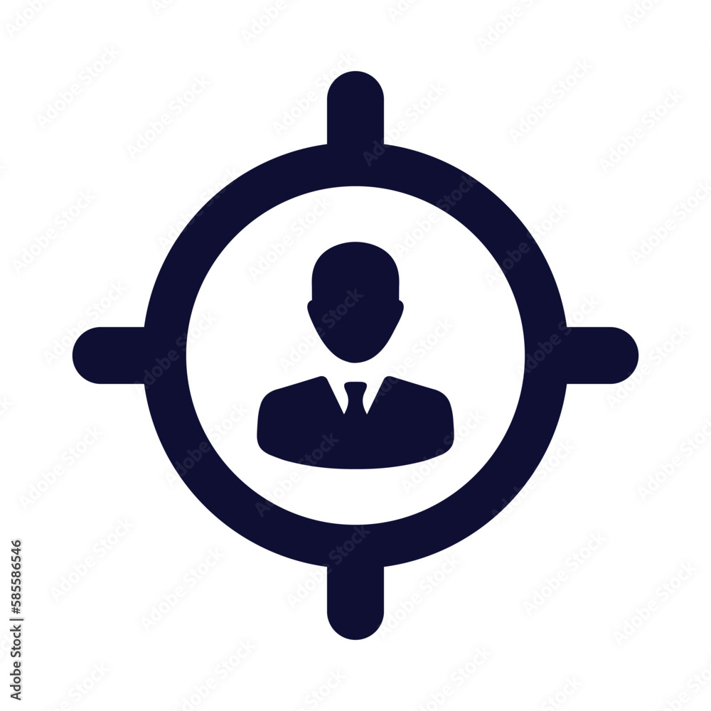 target, audience, people, man, target audience icon target, audience, people, man, target audience icon
