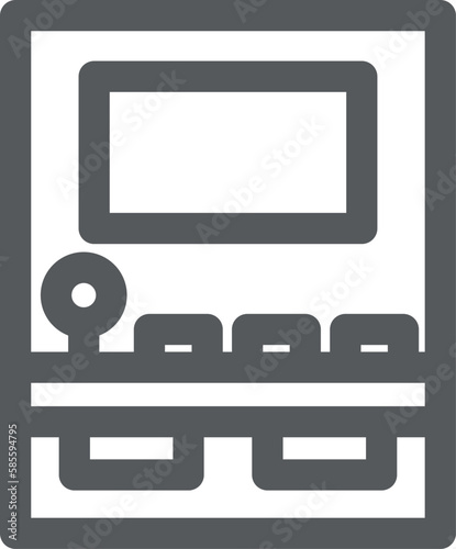 ミニミニアイコン　ゲーム筐体