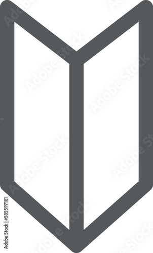 ミニミニアイコン　初心者マーク