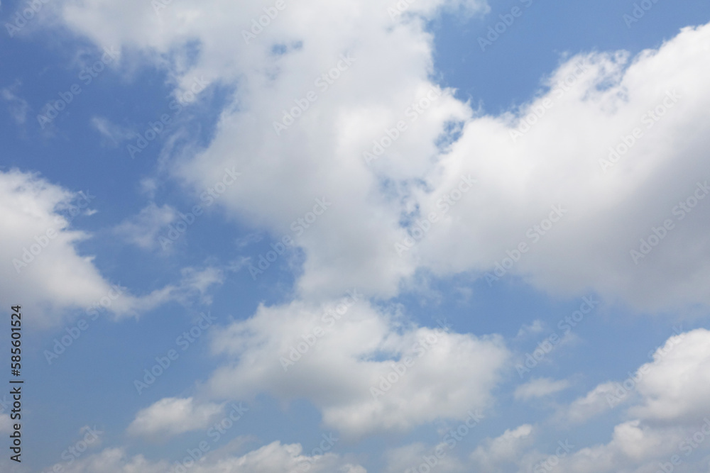 A texture blue sky with white cloud A texture blue sky with white cloud