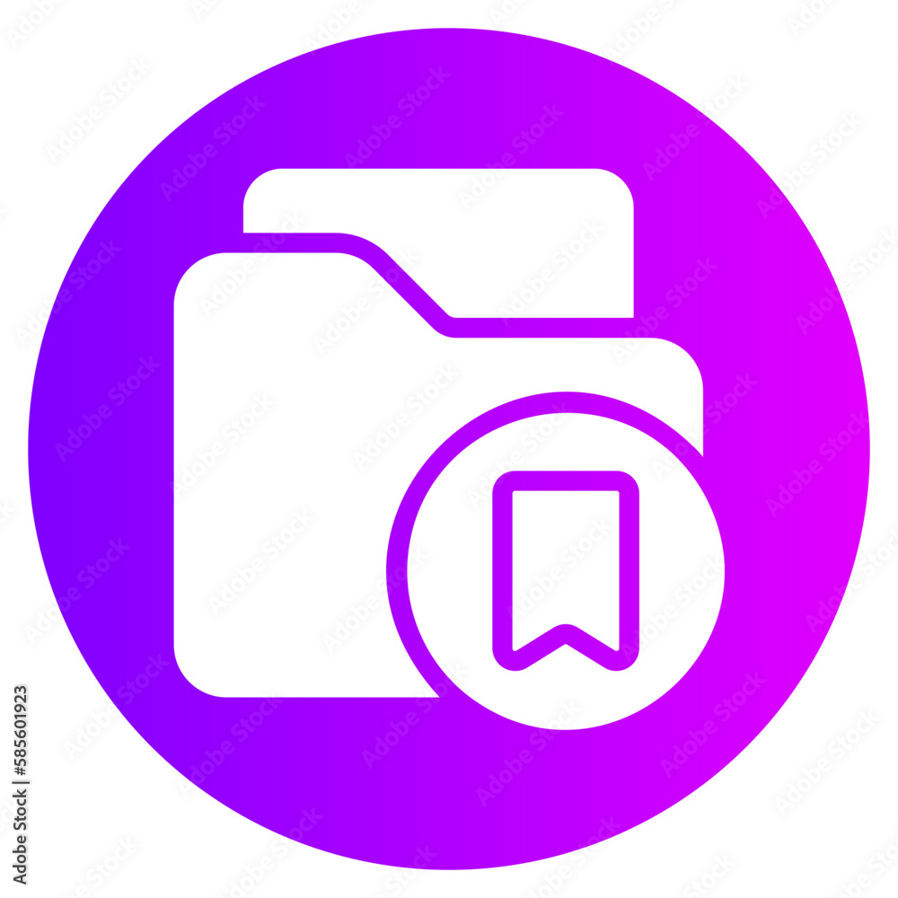 folder gradient icon folder gradient icon