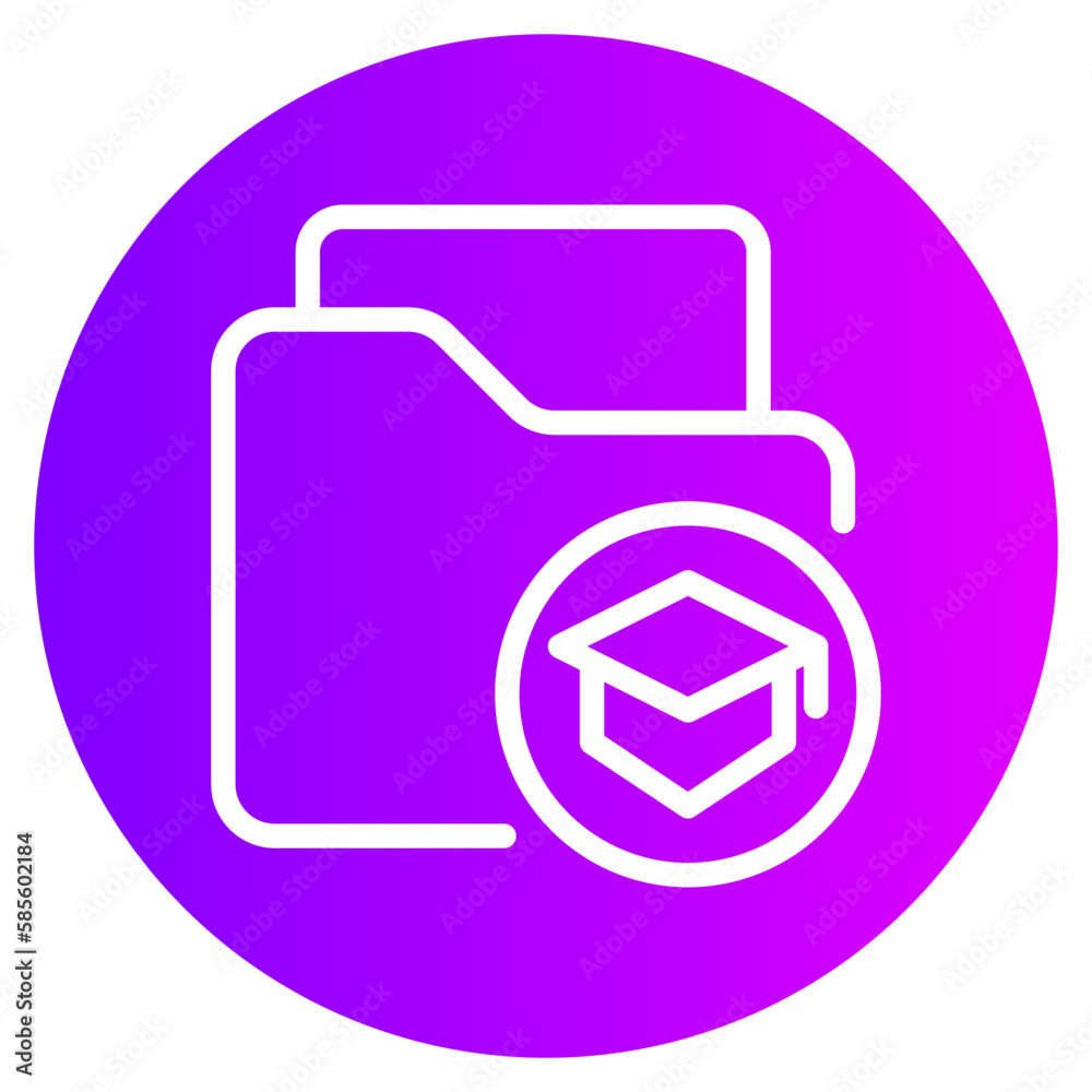 folder gradient icon folder gradient icon