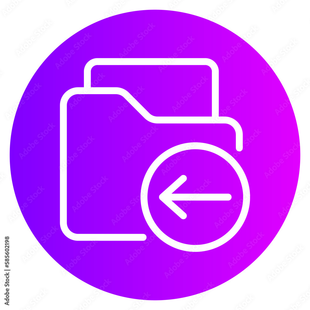folder gradient icon folder gradient icon