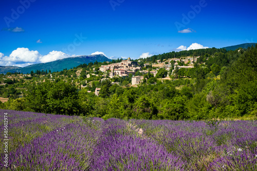 Aurel a typical provencal village in south of France