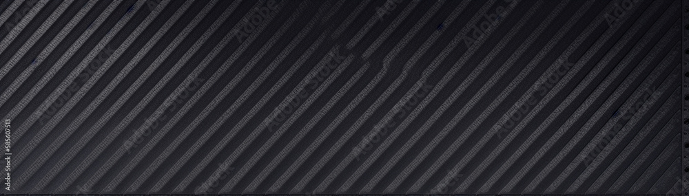 Obraz premium Illustration of a textured and worn-out wall in black and white created with Generative AI technology