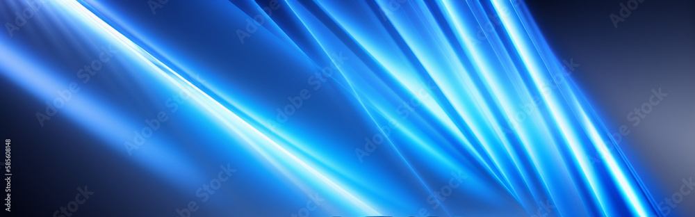 Illustration of a blue abstract background with flowing lines and curves created with Generative AI technology Illustration of a blue abstract background with flowing lines and curves created with Generative AI technology