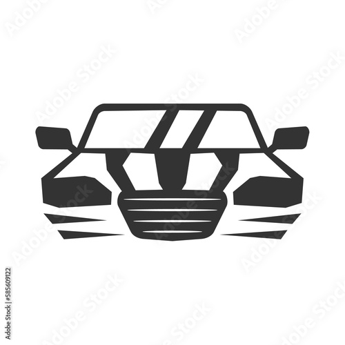 car logo template Icon Illustration Brand Identity. Isolated and flat illustration. Vector graphic