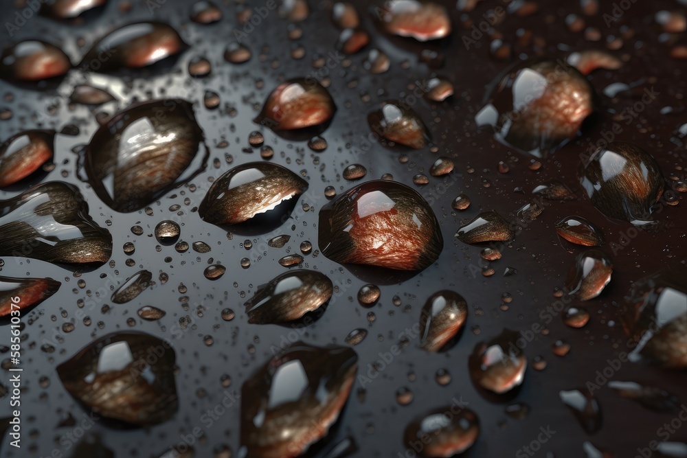 Raindrops on Textured Surfaces Raindrops on Textured Surfaces