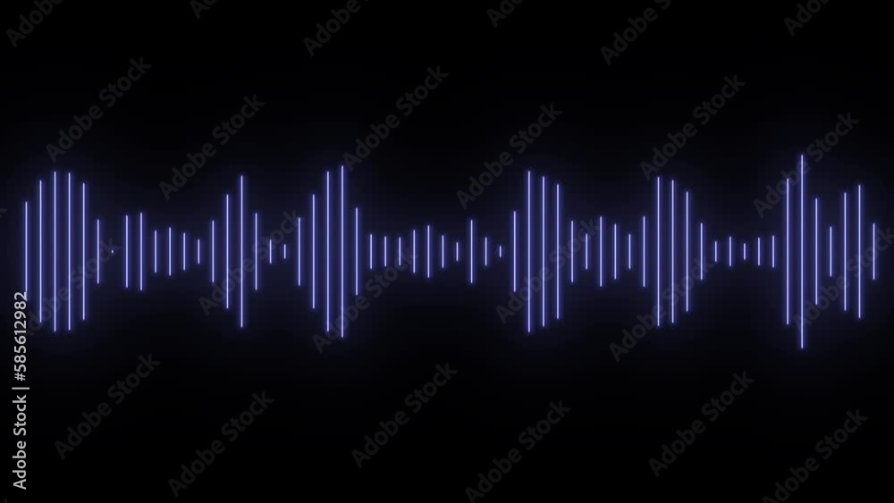 Waveform Audio. Abstract sound waves background. 3D rendered looping animation with alpha channel. Waveform Audio. Abstract sound waves background. 3D rendered looping animation with alpha channel.