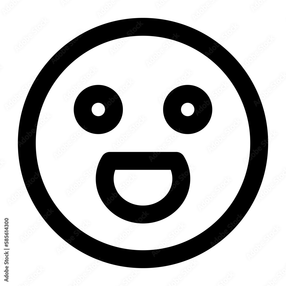 facial expression icon of emoticon facial expression icon of emoticon