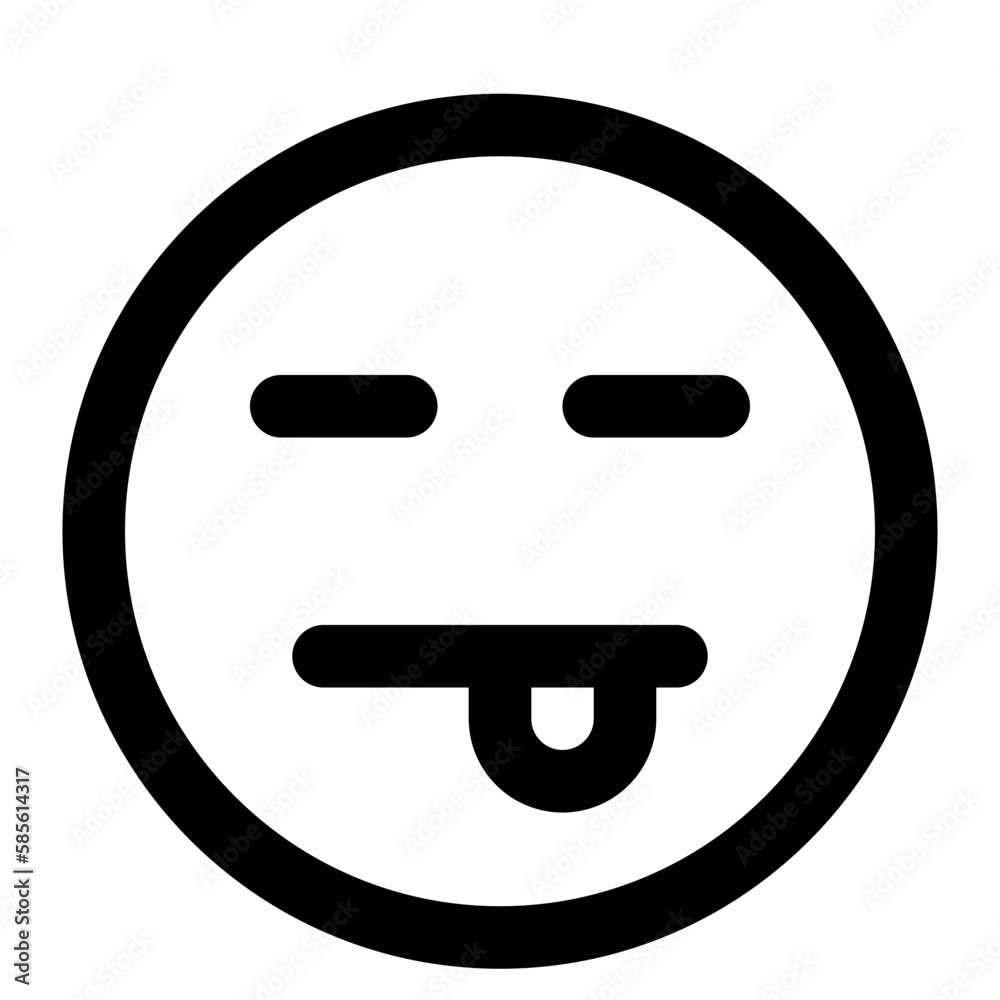 facial expression icon of emoticon facial expression icon of emoticon