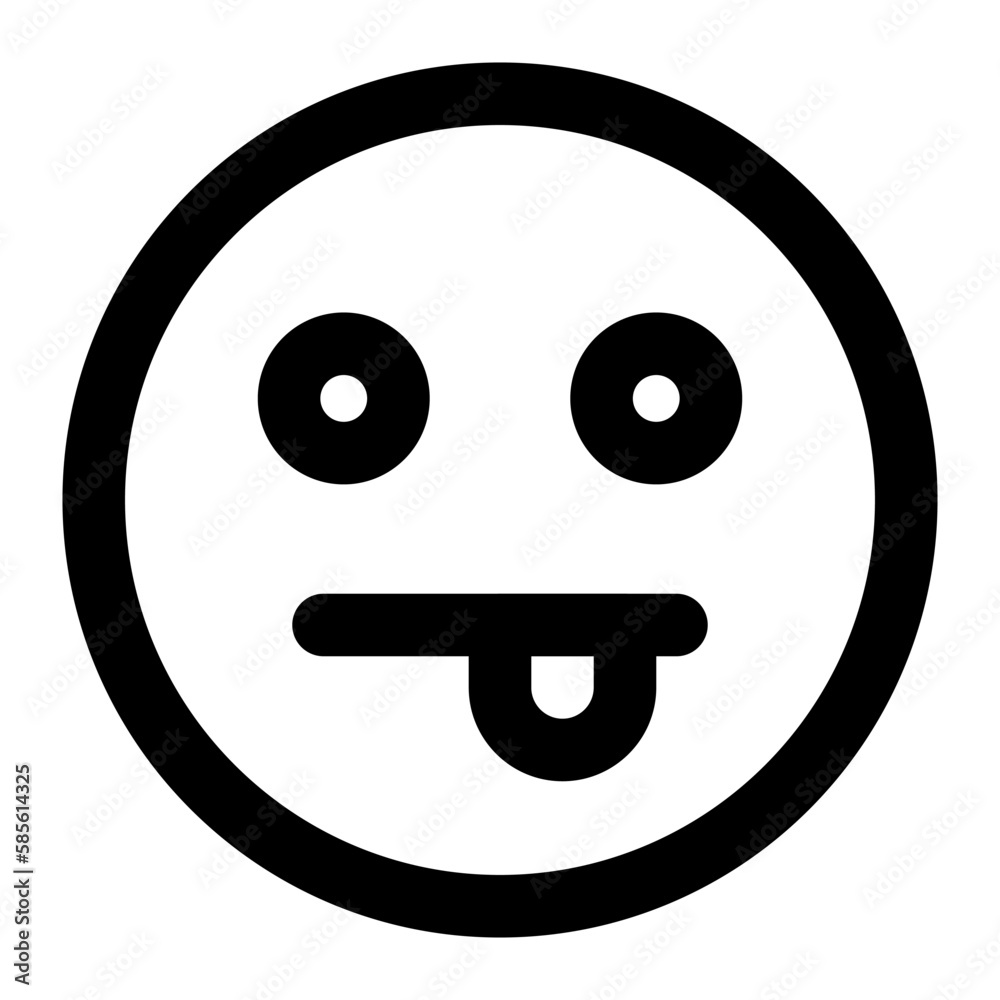 facial expression icon of emoticon facial expression icon of emoticon